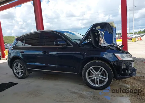 2017 Audi Q5 2.0T Premium from USA, damaged, VIN WA1C2AFP0HA099940